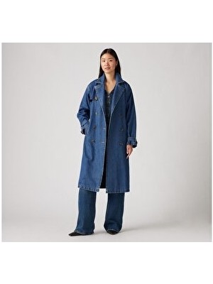 Spade Denim Trençkot