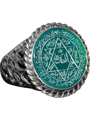 Islami Yüzük, Dini Yüzük, Süleyman Mührü Yüzüğü, Gümüş Yüzük