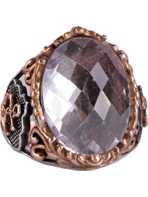 Kristal Taş Yüzük, 925 Ayar Gümüş Yüzük, Erkekler Için Yelkenli Halat Gümüş Yüzük, Çeşitli ve Farklı Koleksiyon