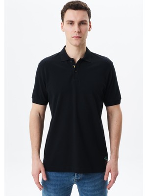 Ar-ma Erkek Polo Yaka Tişört Baskisiz Basic Regular Fit Çift Toplama Penye Pike Y29374354802