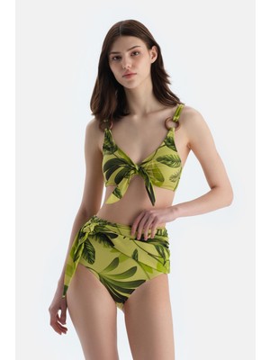 Dagi Multicolor Yüksek Bel Bikini Alt
