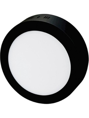 CT-5235 18W/6500K S.ü LED Armatür Yuv.(Siyah Kasa) Beyaz Cata