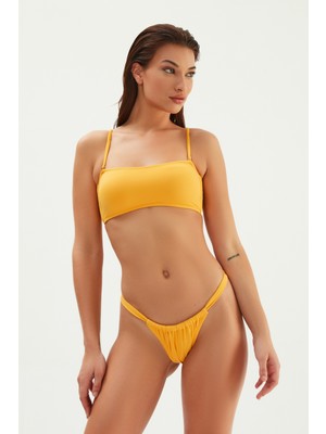 2530ESMM Düz Bandana Bikini Üst