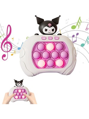 Popit Işıklı Sesli Oyuncak Popit Kuromi Duyusal Oyuncak Popit Oyuncağı