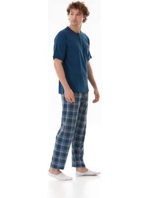 Ekose Desenli Pijama Takımı