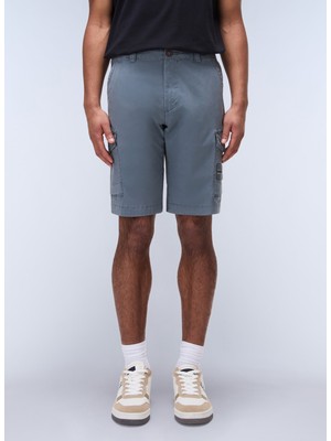Napapijri NP0A4HOSG1Y1-N-HORTON Gri Normal Bel Regular Fit Erkek Şort
