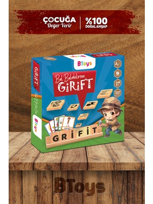 Btoys Girift - Ahşap Zeka Ve Strateji Oyunu