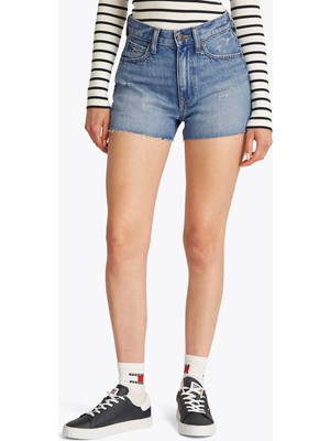 Tommy jeans Kadın Açık mavi Denim Şort