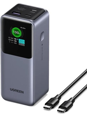 Ugreen Nexode 20.000 Mah 130W LED Ekranlı Powerbank - 35524