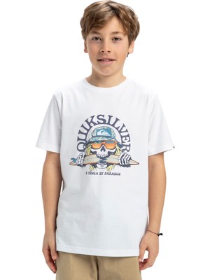 Quiksilver Ev Skull Feast Ss Yth