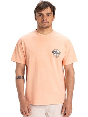 Quiksilver Nd Wake Up World Erkek Turuncu Tişört
