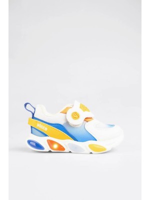 Vicco 346.25Y.164 Beyaz-Turuncu Çocuk Sneaker