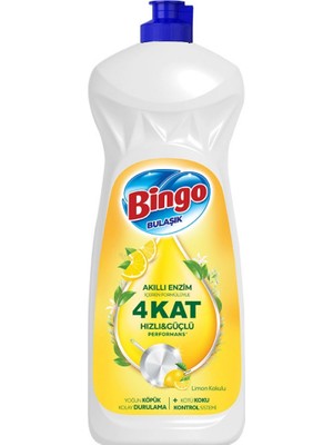 Bingo Sıvı Bulaşık Deterjanı 1500 ml Limon Kokulu