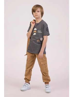 Dmb Boys & Gırls M 7739 Erkek Tişört 4-9 Yaş