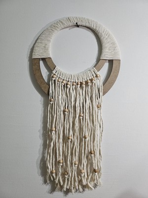 El Yapımı Duvar Süsü Makrome