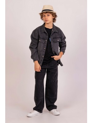 Dmb Boys & Gırls M 7670 Denim Gömlek Ceket 4-9 Yaş