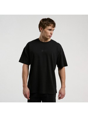 Everlast Ever Relaxed Oversize Siyah Erkek Tişört