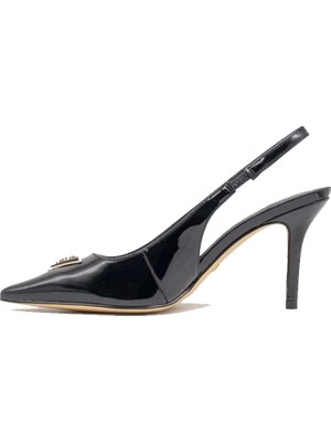 Guess Kadın Nassir Siyah Topuklu Sandalet