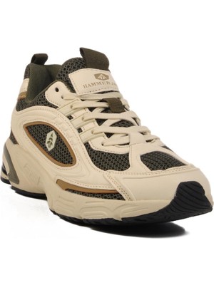 Bej Fileli Hafif Hava Alabilen Erkek Spor Ayakkabı Alfonso 25025 M