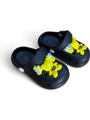 Çocuk Cross Terlik Bahçe Terliği Plaj Sahil Banyo Terliği 22-23-24-25 Numara