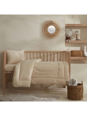 Karaca Home Bebek Bunny Kapitoneli Comfort/Uyku Seti Pudra