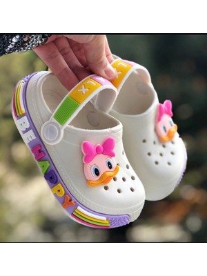 MyChild Çocuk Sandalet Kaydırmaz Taban Lüx Çocuk Sandalet Terlik Deniz Havuz Anaokulu Kreş Sandaleti