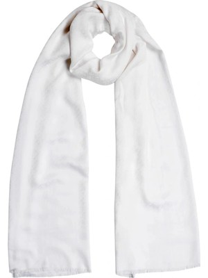 Tommy Hilfiger  Kadın Beyaz Şal