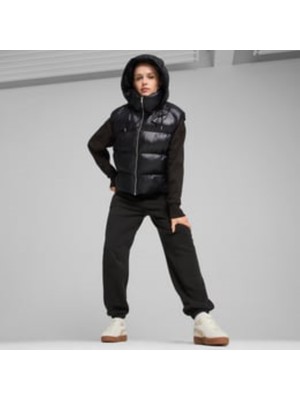 Puma Shiny Puffer Vest Yetişkinler İçin Mevsimlik Kullanıma Uygun Parlak Yelek Modeli