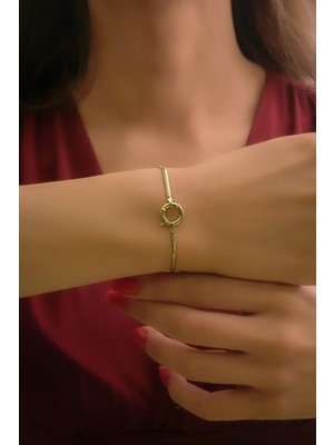 14 Ayar Altın Italyan Balıksırtı Zincir Bileklik 2.05 mm