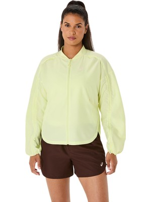 Asics Kadın Nagino Run Adjustable Ceket Sarı 2XL Özellikli Outdoor Giyim 2012D138-750