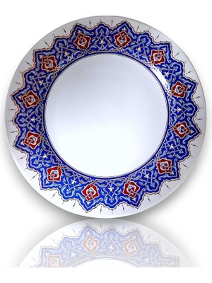 DM Porselen Dm Porselen Osmanlı Motif Porselen Tabak 25 cm