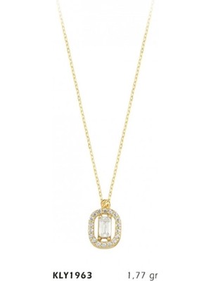 Harem Altın 14 Ayar Altın Baget Kolye KLY1963