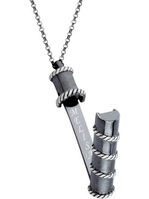 Harem Altın Isimli Erkek Gümüş Kolye GMS1778