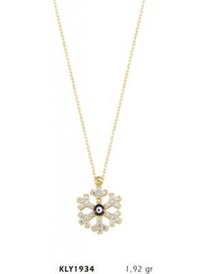 Harem Altın 14 Ayar Altın Kar Tanesi Kolye KLY1934