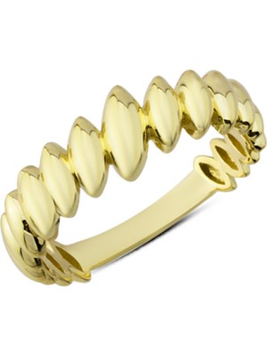 Harem Altın 14 Ayar Altın Mekik Yüzük YZK224