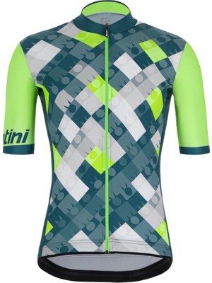 Santini Ironman Ss Jersey Erkek Kısa Kol Forma 9ı94075rvıs Ironman Vıs Design