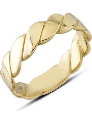 Harem Altın 14 Ayar Altın Sarmal Yüzük YZK400