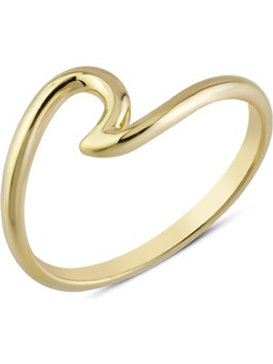 Harem Altın 14 Ayar Altın Dönmeli Model Yüzük YZK350