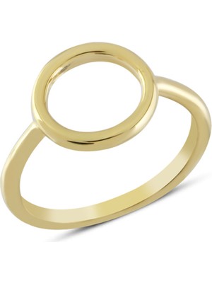 Harem Altın 14 Ayar Altın Taşsız Yuvarlak Yüzük YZK313