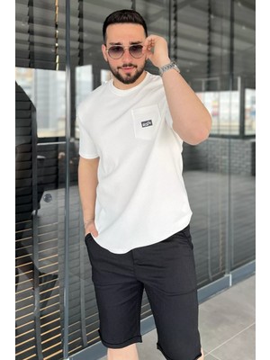 Mishar İtalia Bisiklet Yaka Cepli Erkek Tişört P-00015946