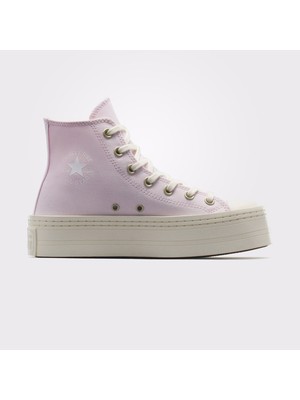 Converse Chuck Taylor All Star Lift Kadın Lila Platform Sneaker.506