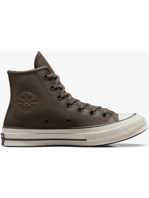 Converse Chuck 70 Unisex Kahverengi Deri Sneaker.201