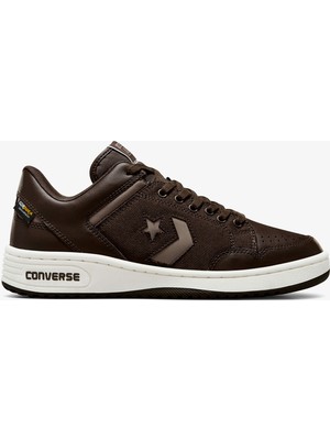 Converse Weapon Unisex Kahverengi Deri & Cordura Sneaker.289