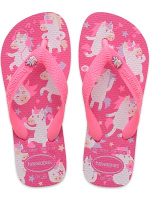 Havaianas 4103405 Kids Fantasy Parmak Arası Pembe Kız Çocuk Terlik