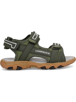Lumberjack 101985134 5m Loten 5fx Filet Erkek Çocuk Düz Sandalet Haki