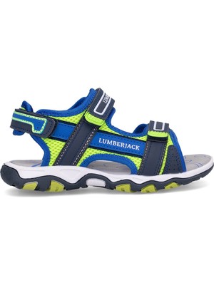 Lumberjack 101985133 5m Loten 5fx Filet Erkek Çocuk Düz Sandalet Mavi