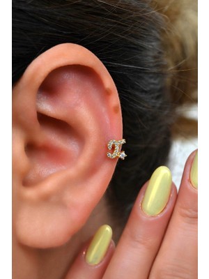 Sacce Scarves & Accessories x Harfi Piercing Helix Kıkırdak Lob Tragus