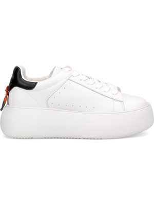 Lufian 121230031 Marcella Kadın Hakiki Deri Klasik Sneaker Krem