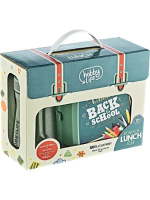 Hobby Life Beslenme Kutusu ve Matara 530 ml