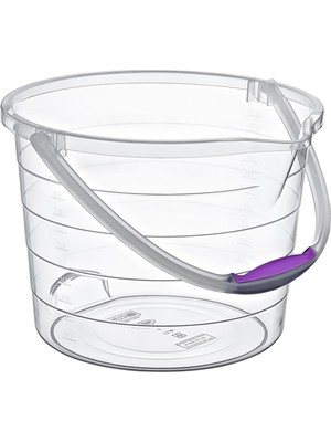 Hobby Life Şeffaf Kademeli Temizlik Kovası 10 L